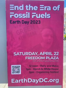 Earth Day Rally to White House @ Freedom Plaza